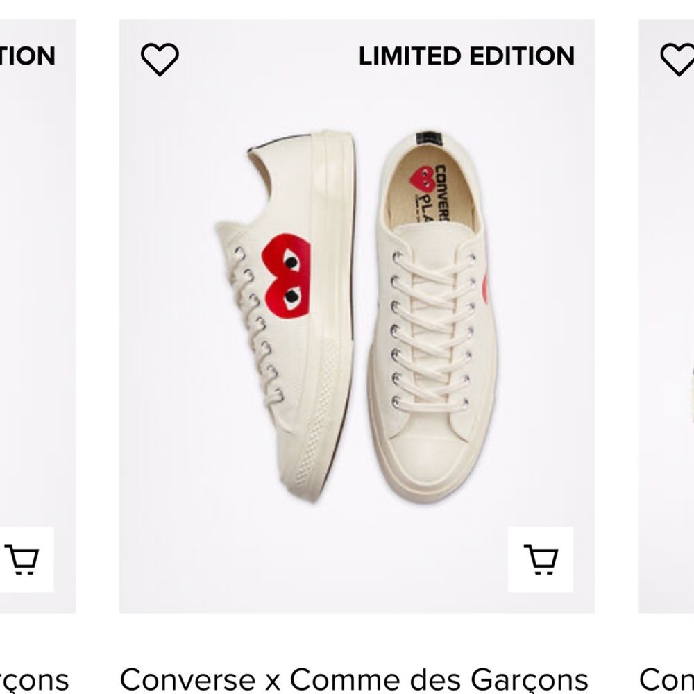Converse chuck 70 Play limited edition tennis shoes